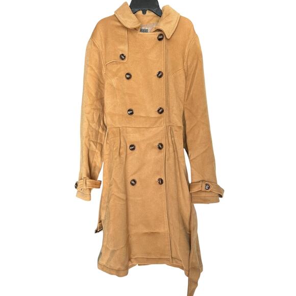 St. Sereno Double Breasted Wool Blend Peacoat Size Small NWT - Picture 3 of 7